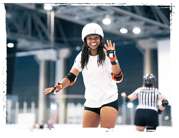 Joueur.ses saluant la foule