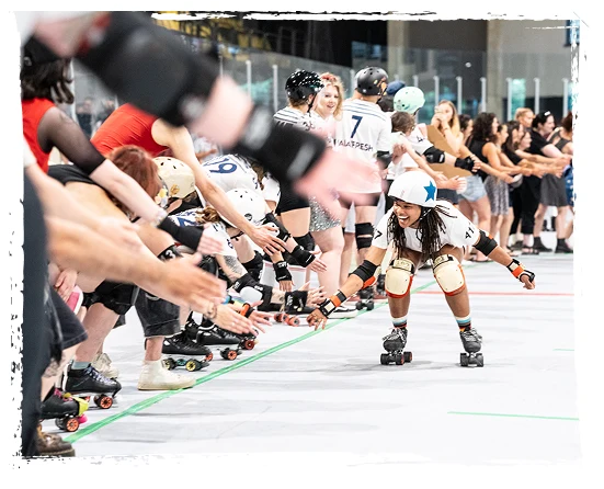 joueur.se saluant le public